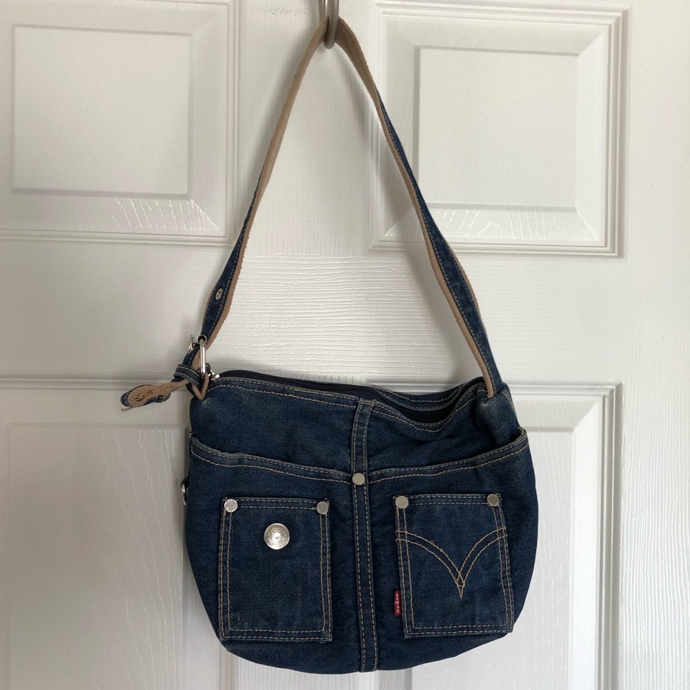 Levi’s y2k shoulder denim bag adjustable